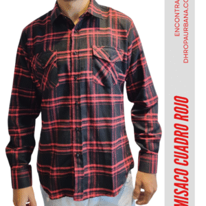 CAMISACO CUADRO ROJO